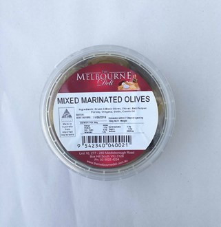 Mixed Marinated Olives Antipasto 150g